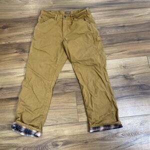 Schmidt Workwear Flannel Lined Pants 34w32l